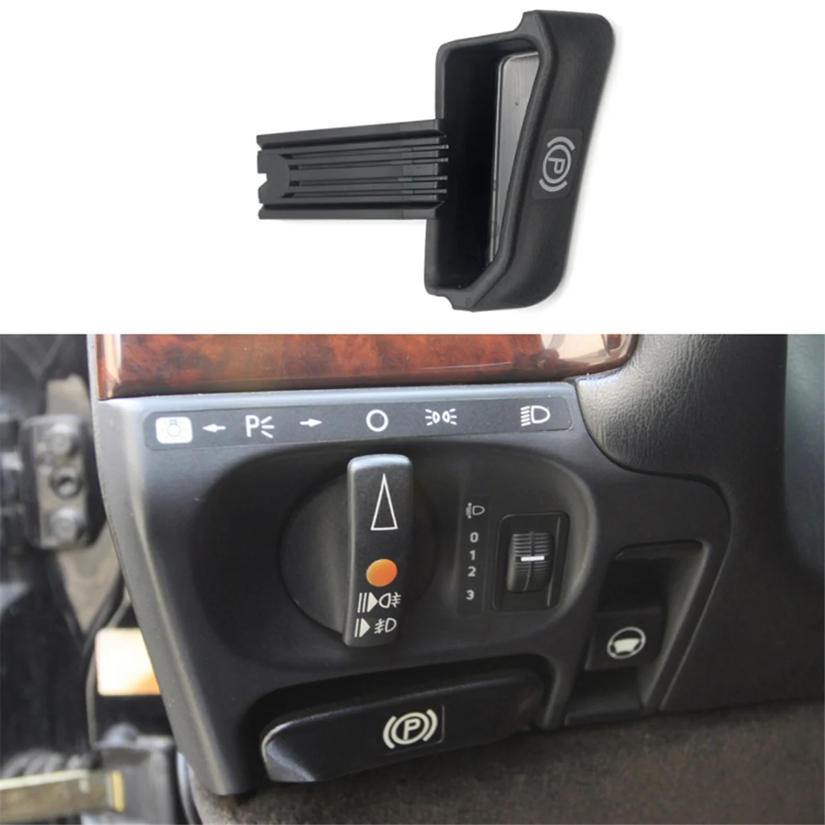 Car Handbrake Parking Brake Release Handle Assembly 1404200195 1404270720 for Mercedes-Benz S-CLASS W140 1991-1998