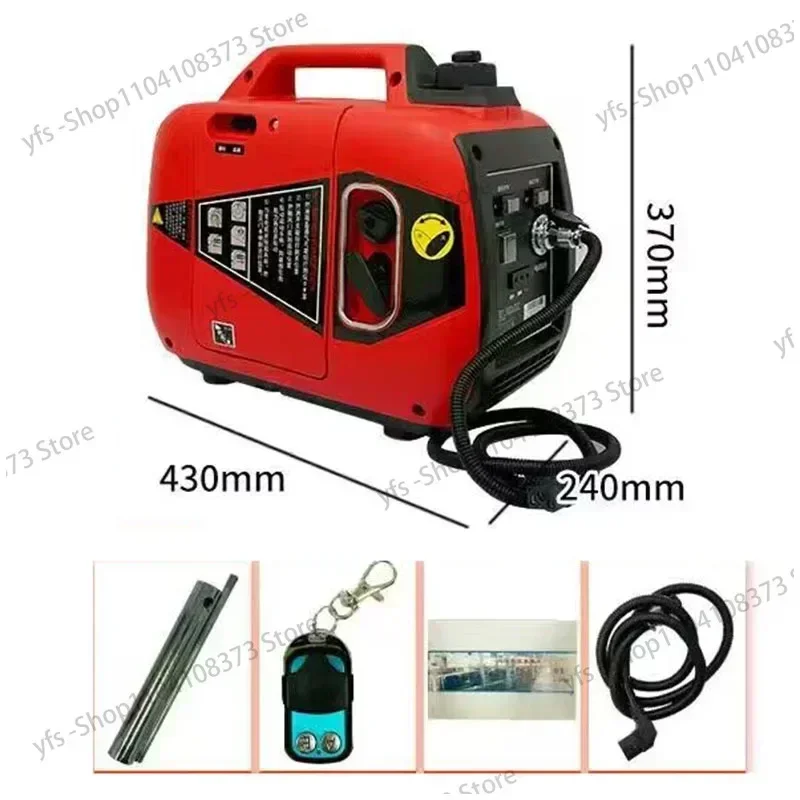 Generatore a portata estesa per veicoli elettrici 3KW Muto portatile portatile Installazione gratuita Motore a benzina DC universale 48V 60V 72V