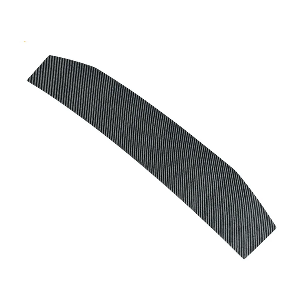 Car Real Dry Carbon Fiber Rear Trunk Lower Part Cover Panel Frame Trim Exterior Racing Body Kit For Ford Mustang S650 GT 2024