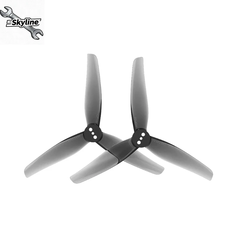 Three-blade 3525 Propeller Set, Replacement Rotor Parts For FPV Racing Cinewhoop Drone Frame Kit