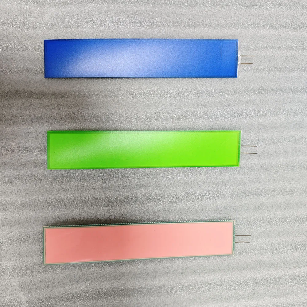 15cm x 3cm Green color EL Panel Electroluminescent Sheet LCD Backlight machine And Equipment EL Foil Lighting Paper
