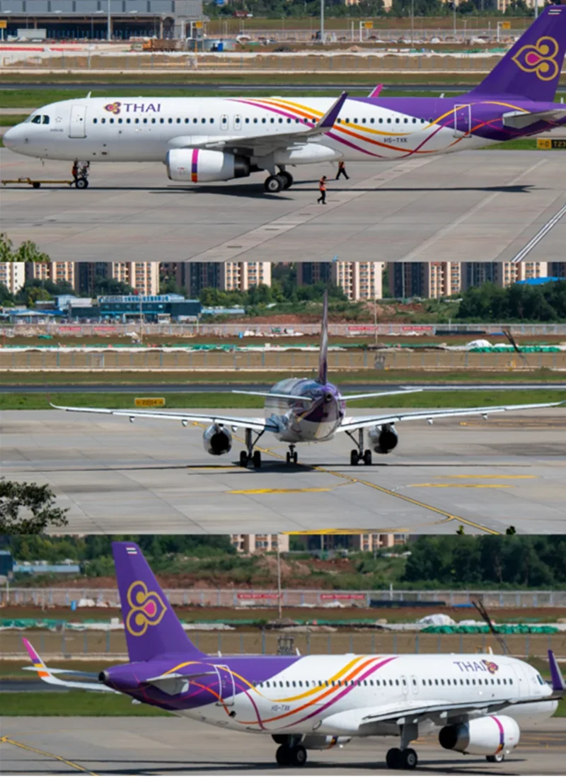 

1/150 Scale Boeing Airbus A380/B747 Thailand Thai Airways Diecast Model Airplane Resin Aircraft Toy Plane Display Decoration