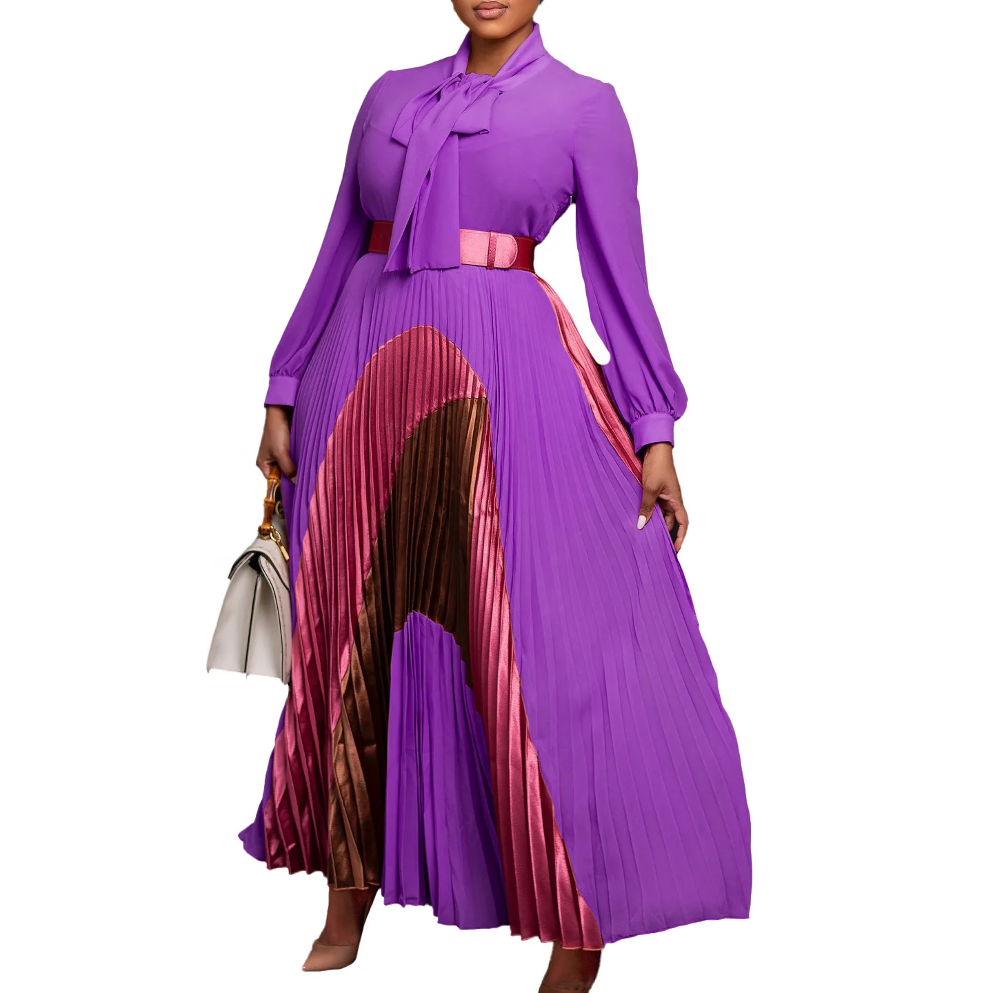 Africa Dress for Women for Evening Party Elegant Autumn African Long Sleeve Polyester Long Maxi Dress Outfits Ankara Dresses 3XL