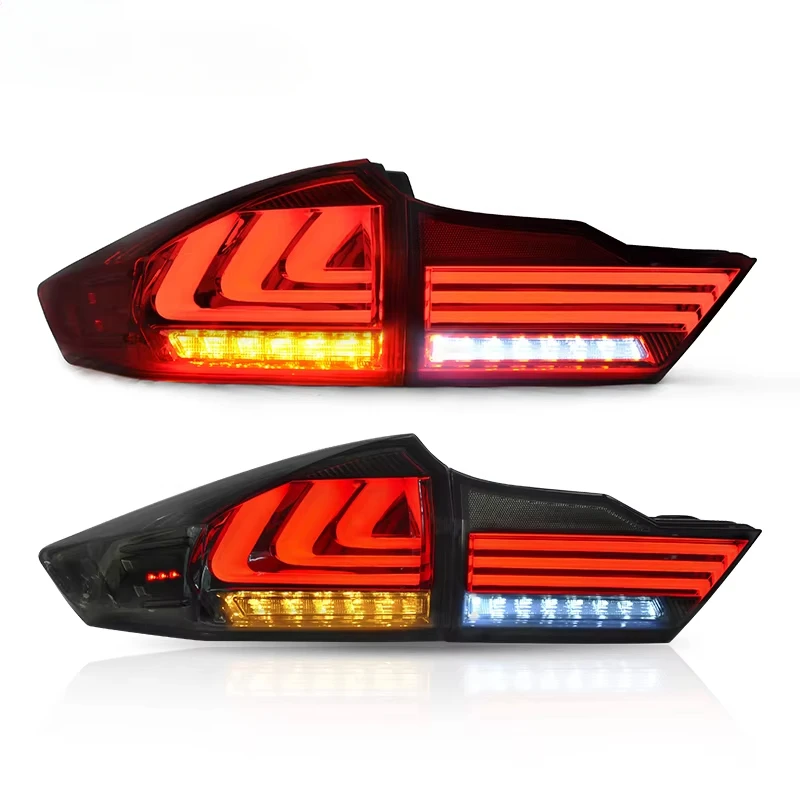 Factory LED Taillights Tail Light 2014-up Grace Ballade Greiz Gienia Sequential Tail Lamp for Honda City