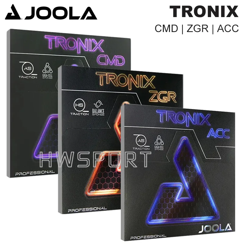 

JOOLA TRONIX Series Table Tennis Rubber ACC CMD ZGR Ping Pong Rubber Sheet Made In Germany