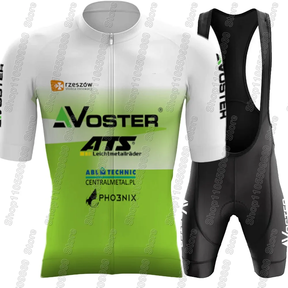 Voster-ATS 2026 Cycling Jersey Set Poland Team Clothing kits Mens Road Bike Shirts Suit Bicycle Bib Shorts MTB Ropa - view 4