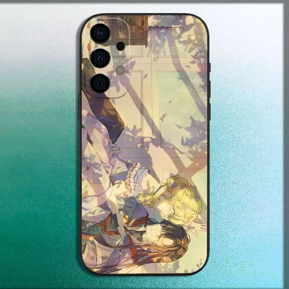 Who Made Me a Princess Athanasia Phone Case For Samsung Galaxy A73,72,71,A52,51,40,41,A22,A32,31,A13,12,Note20 Soft Black Shell