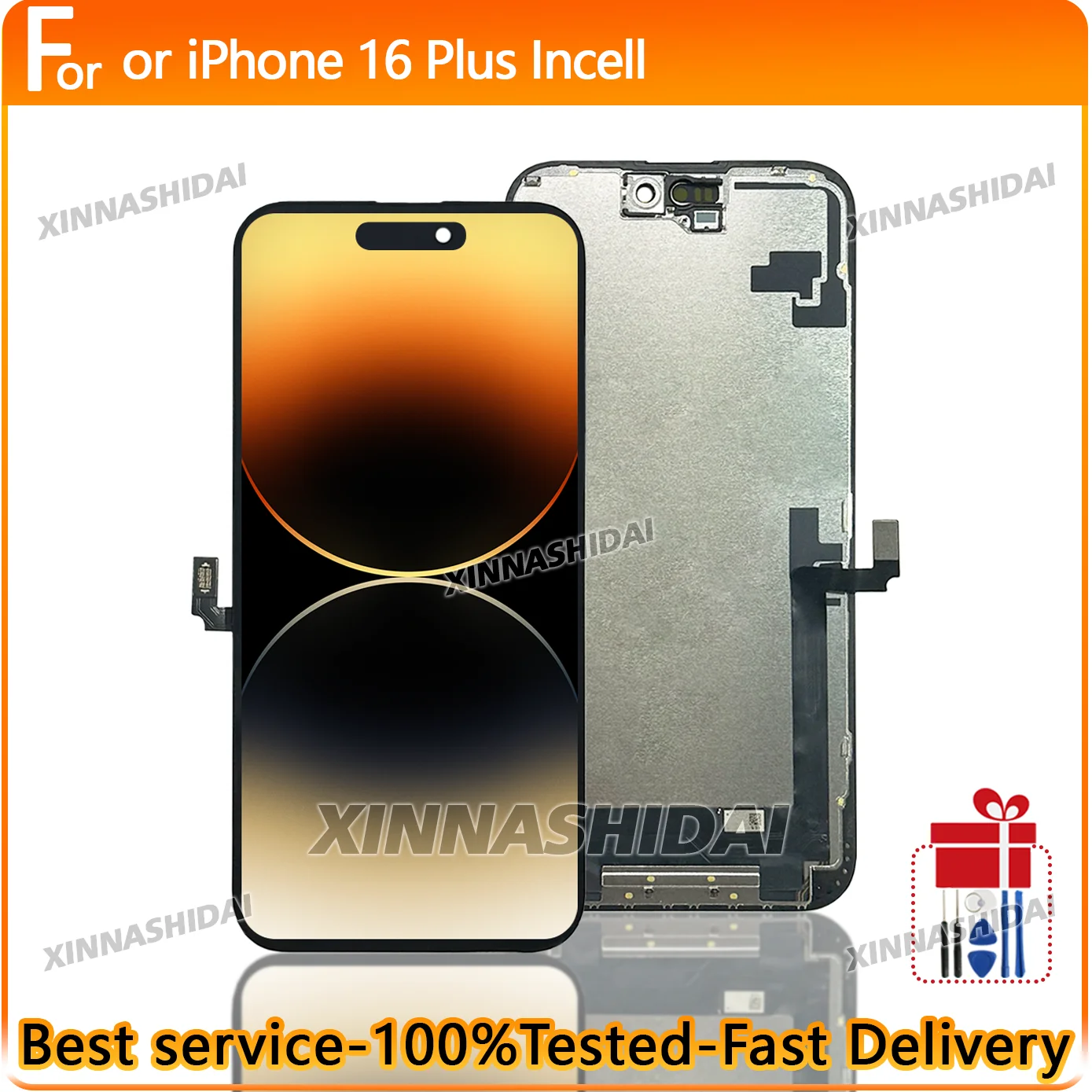 aaa-新品-incell-ディスプレイ-iphone-16-plus用-incell-lcd-タッチスクリーン交換部品