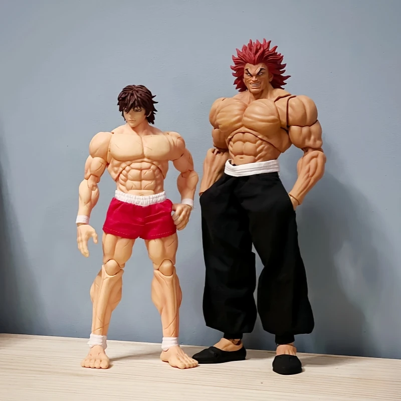 Hot Sale 17cm Ko Storm Toys Grappler Baki Anime Figurine Hanma Baki Action Figures Exquisite Moveable Collection Christmas Gifts