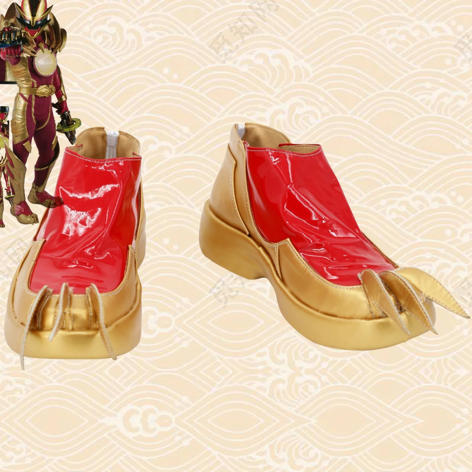 Sentai Gozyuger Wild Gozyuger Cosplay Shoes Customized Boots