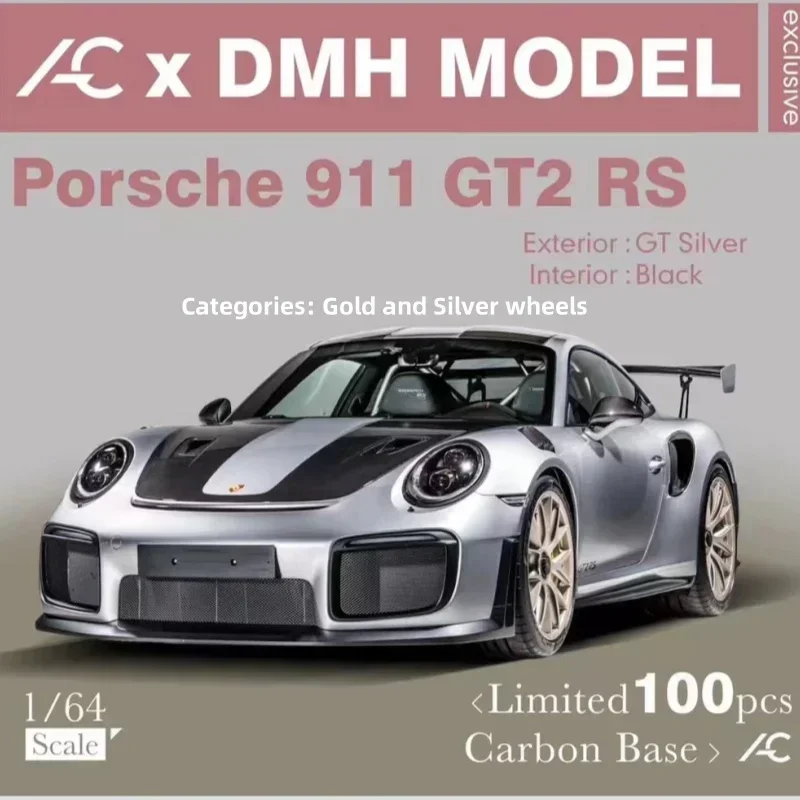 1:64 Aircooled x DMH co-signed the new custom 911 GT2 RS resin