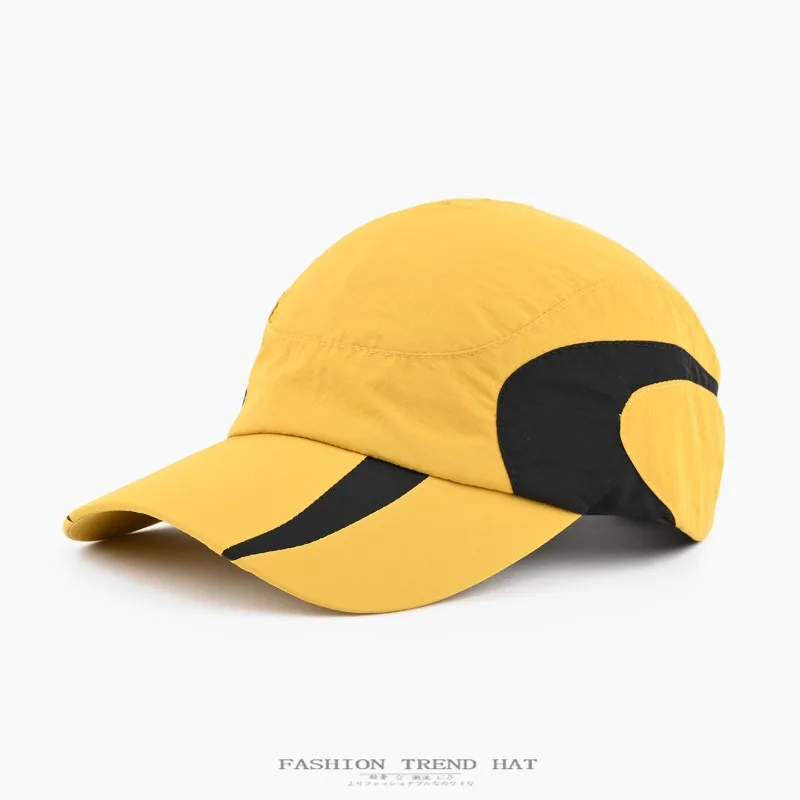 Customizable Logo Color Matching Quick-drying Baseball Cap for Men and Women Summer Thin Breathable Sunscreen Leisure Sports Hat