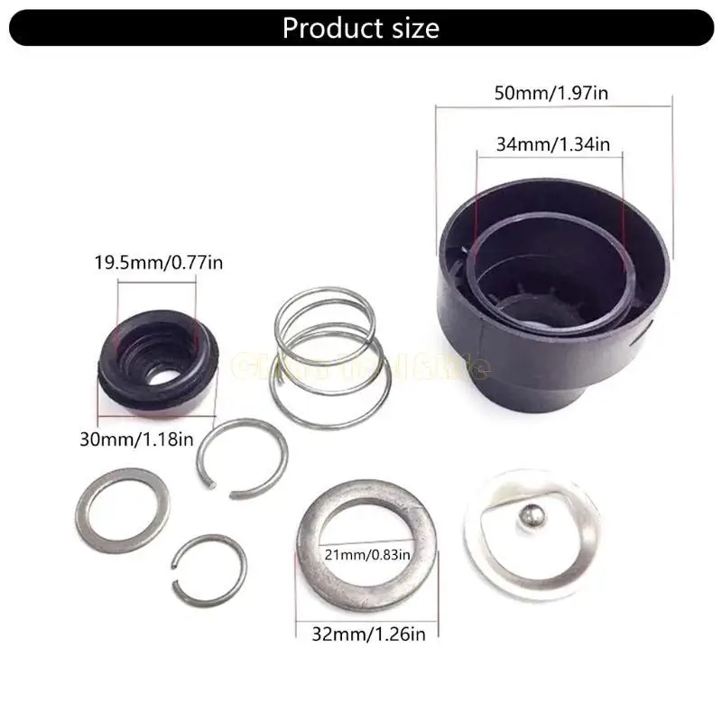 57qf Dlile Cover Head Cover Eleve для GBH2-20/24 GBH2-26 Электрический молот удар