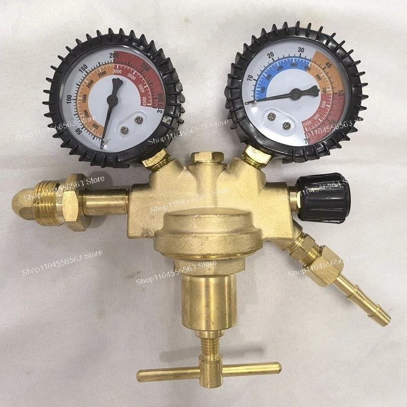 Full-Copper G3/4 High-Pressure Nitrogen Regulator – Pressure Reducer for Welding Shielding Gas & Metal Heat Treatment