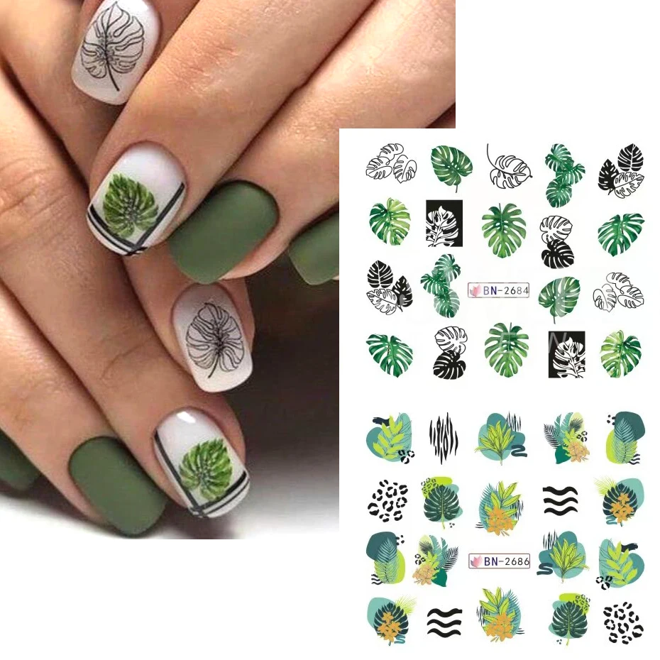 12pcs Autumn Ladybug Nail Water Decals Halloween Pumpkin Adhesive Nail Supplies Manicure Stickers Sliders For Nails Decoration