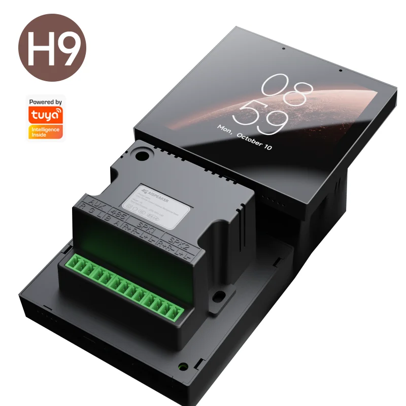 

Высококачественная 4-дюймовая IPS-панель 480*480 с Linux, умный настенный выключатель 3-в-1 для фоновой музыки и центрального управления, для дома и отелей