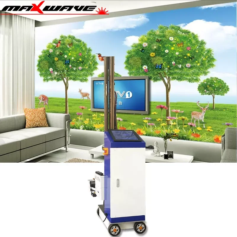 Faith Direct To Wall 3D Vertical Printer Machine UV Vertical Wall Printer