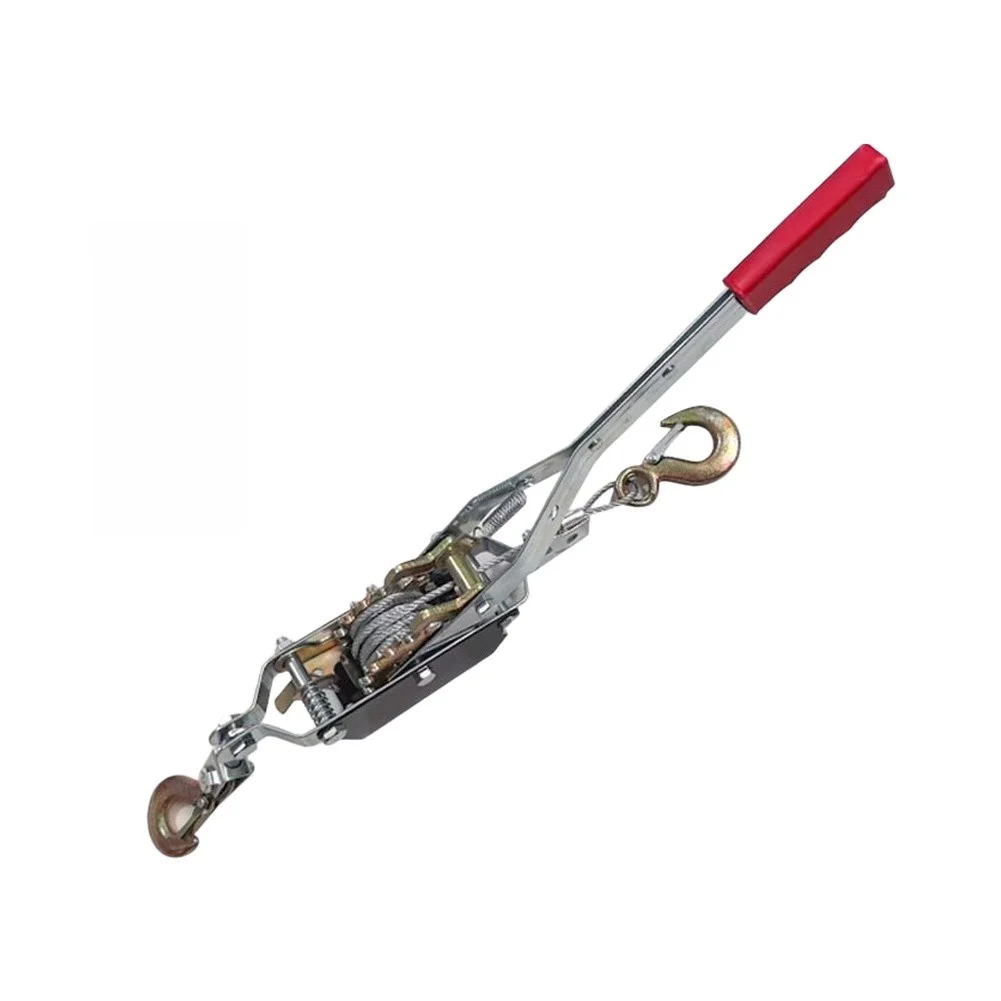 Ratchet-Operated Cable Tensioner for Steel Wire Rope Adjustment in For Power Transmission and Telecom Erecting
