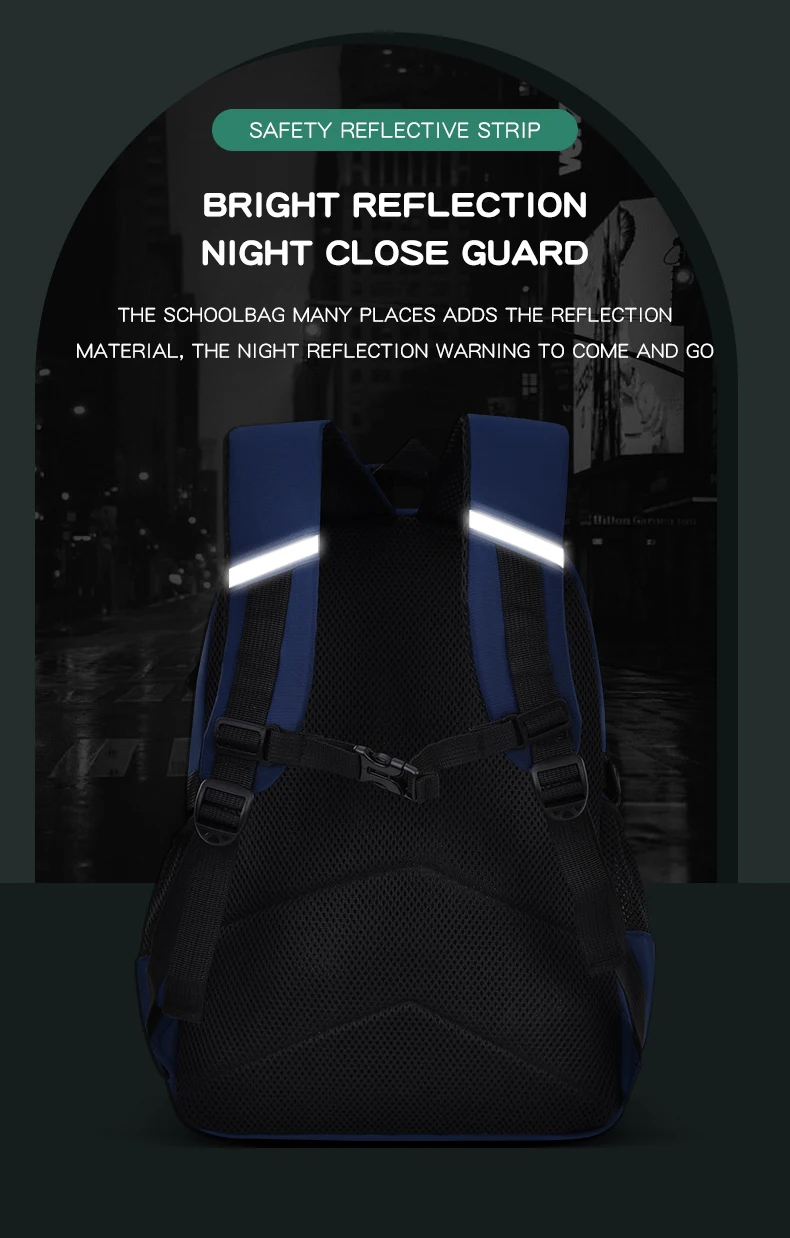 Grundschüler Schultasche Jungen 1,2,3,4,5,6 Klassen 6-12 Jahre alt Astronaut Umhängetasche Laptop Rucksack Wasserdicht WEA – Detail 11