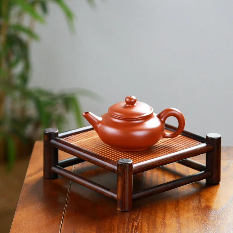 Chaoshan Kung Fu Teapot, 120ml Small Zhu Ni Zisha Tea Pot, Traditional Shunping Tea Brewing Set, Unique Gift for Tea Lovers