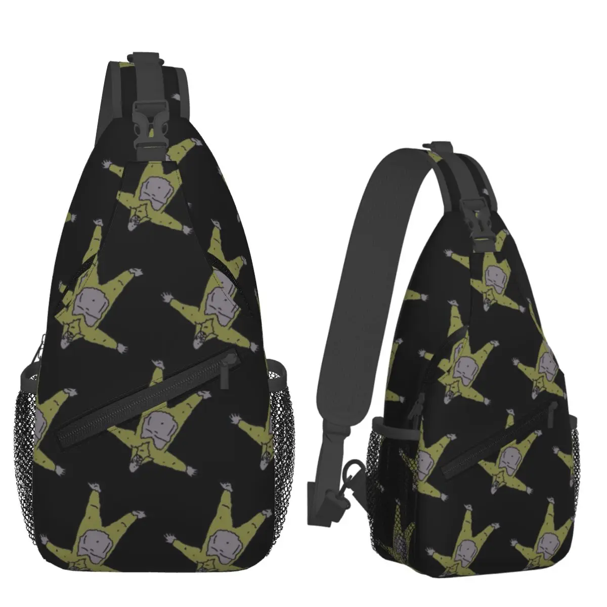 

Big Lez Show Donny нагрудная сумка, мужской рюкзак через плечо на слинге, нагрудная сумка, дорожный походный рюкзак, сумка на плечо