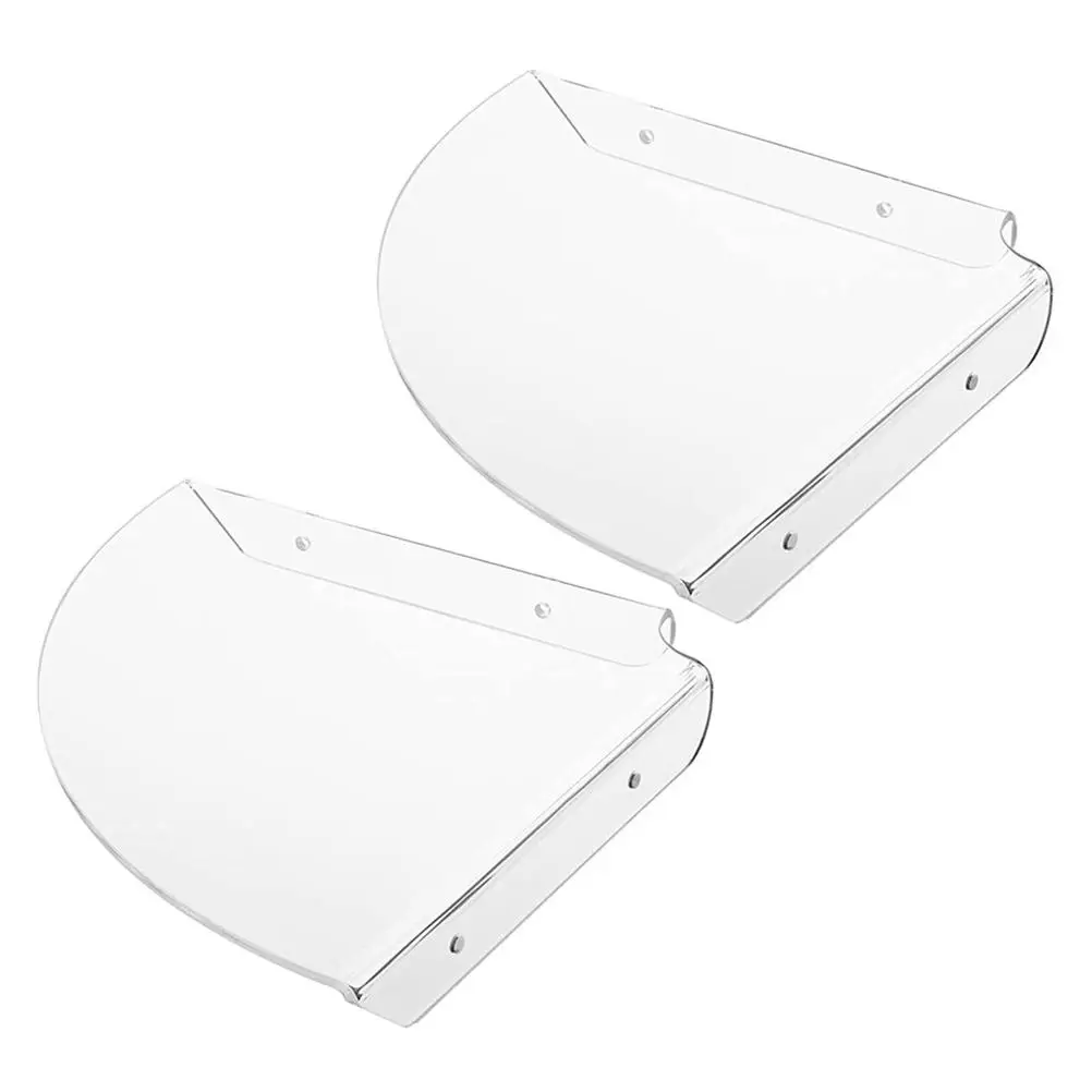 

Picture Speaker Stand Corner Shelf Wall Mounted Acrylic Hanging Rack Floating Shelves