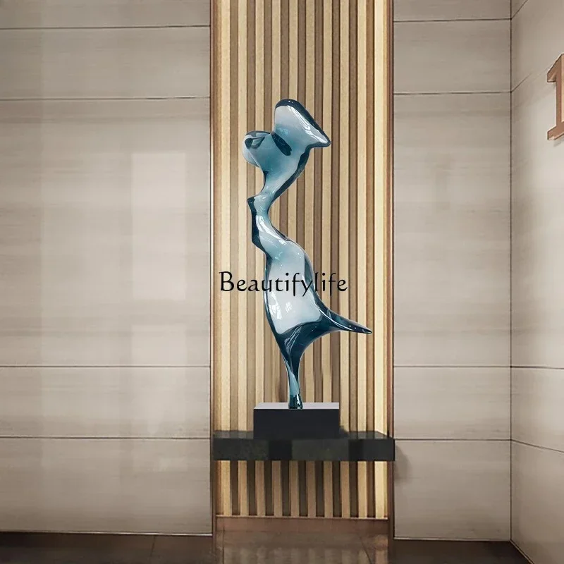 

56 Living Room Imitation Glass Crystal Transparent Abstract Sculpture Ornament