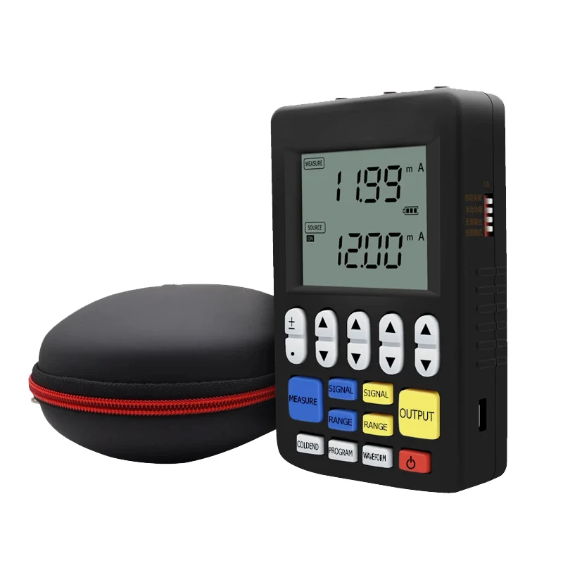 Multifunctional Signal Generator Analog Current Piezothermal Resistance Output Measurement Handheld Calibration Instrument