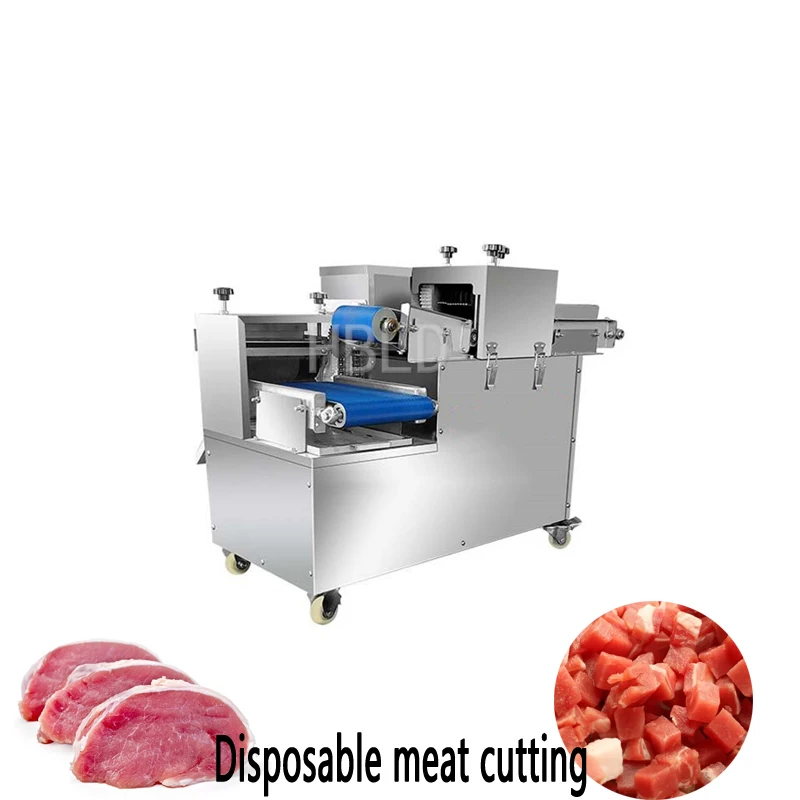 Industrial Fresh Meat Dicer Beef Pork Tripe Mutton Cutter One-Time Molding