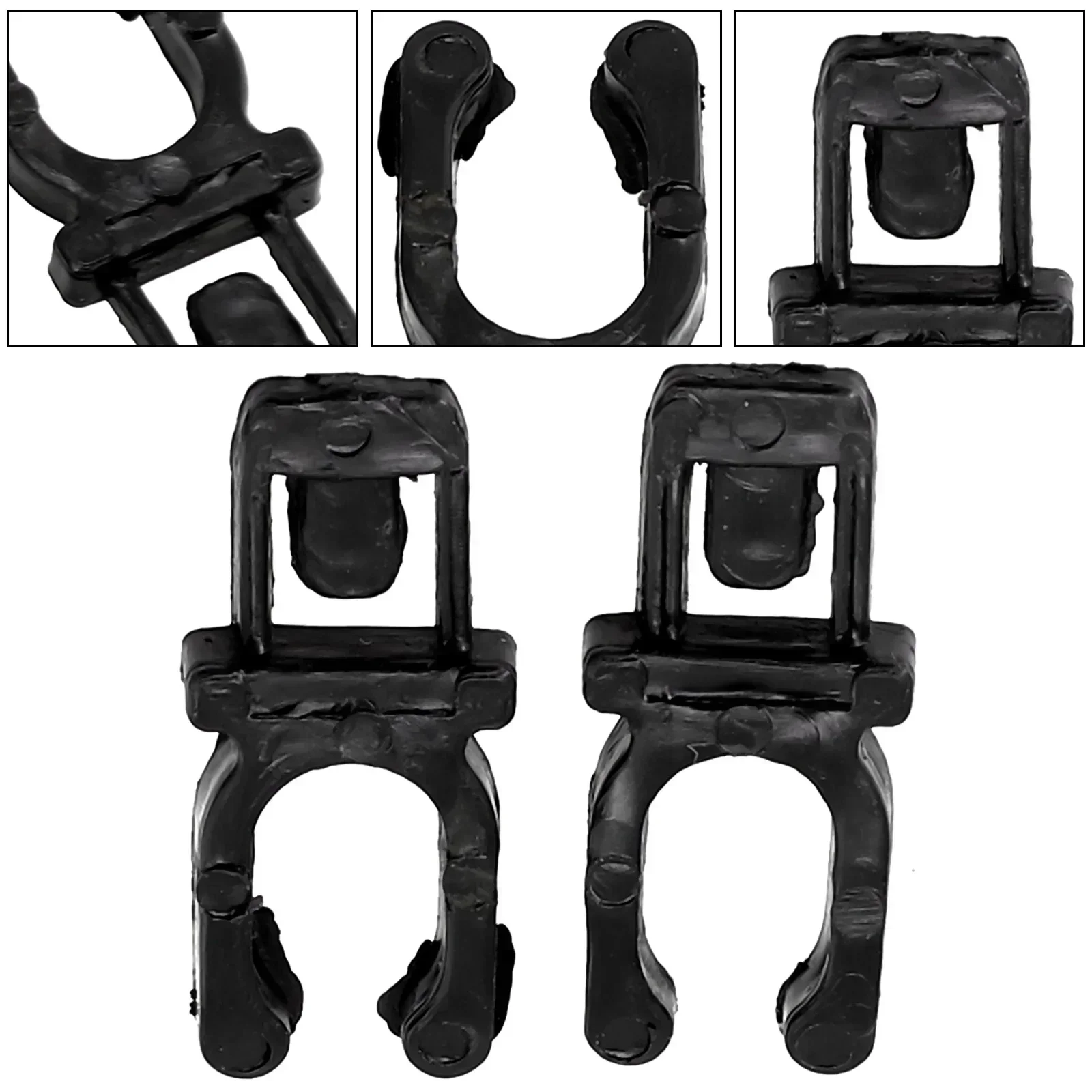 2pcs Fuse Box Coin Storage Tray Clip Black Accessories For FORESTER 2013-2022 Car Interior Fuse Box Buckle ABS image 2