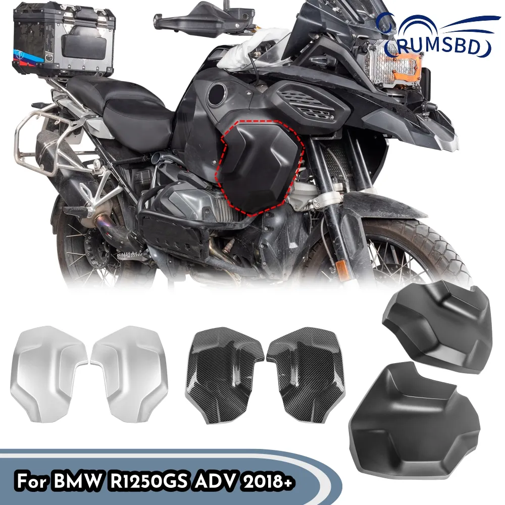 

R1250GS ADV Motorcycle Front Radiator Guard Side Panel Fairing For BMW R1250 GS Adventure 2018-2023 Frame Side Cover Protector