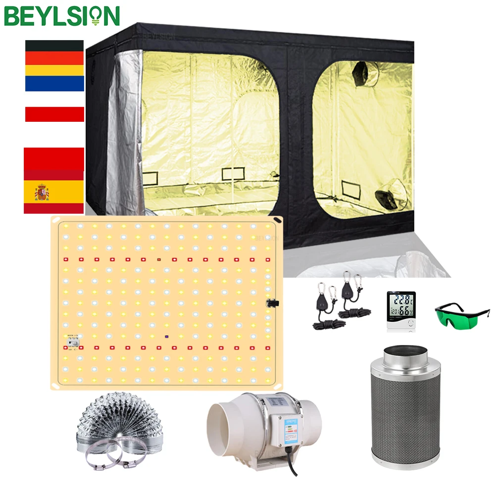 

BEYLSION New Grow Box Hydroponic System Greenhouse Grow Tent Kit Plant Grow Lamps Parts Growbox LED Plant Lamp For Indoor Plant