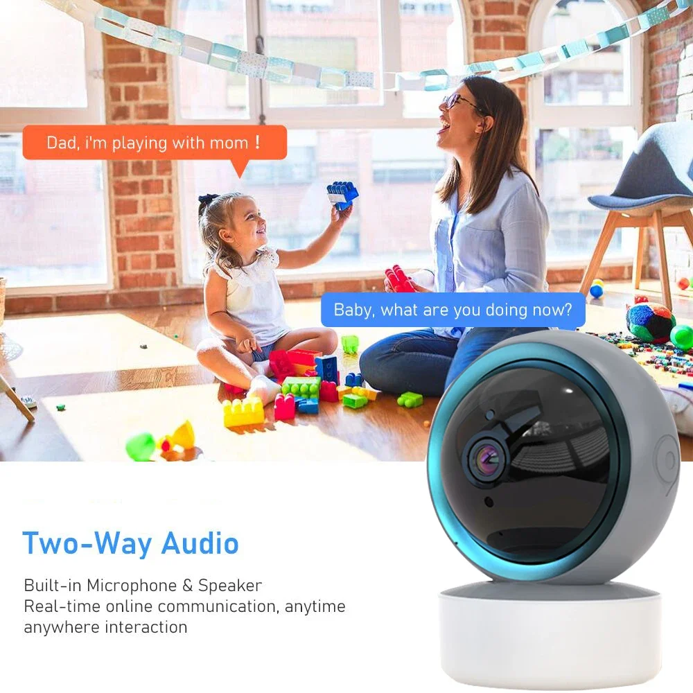 Tuya IP Camera 5MP Wifi Video Surveillance Cameras HD Night VIsion Two Way Audio Auto Tracking Cloud Smart Home Camera