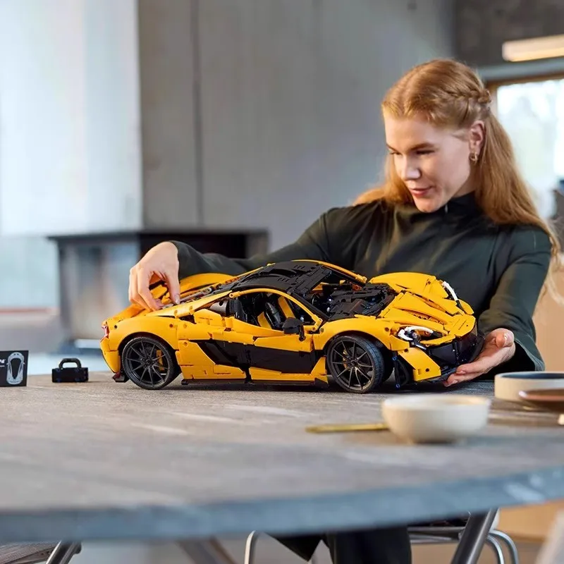 

3893Pcs Technical Building Blocks Compatible 42172 McLaren P1 Bricks Model for Adults Sports Car Toys for Boy Christma Gifts