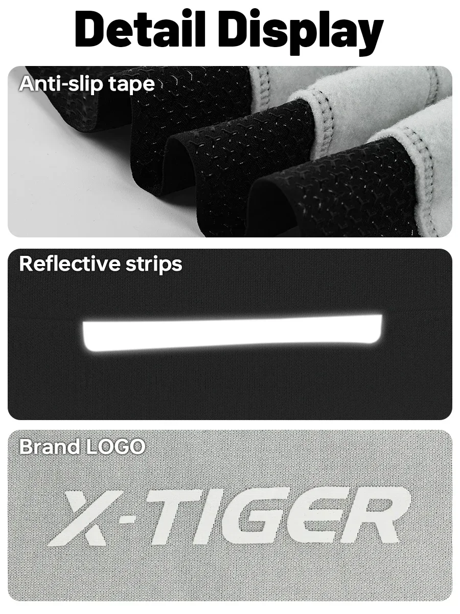 X-TIGER Damen Winter-Fleece-Radtrikot, langärmelig, winddicht, warm, Rennradjacke mit 3 Taschen, Fahrradbekleidung, Oberteile – Detail 11