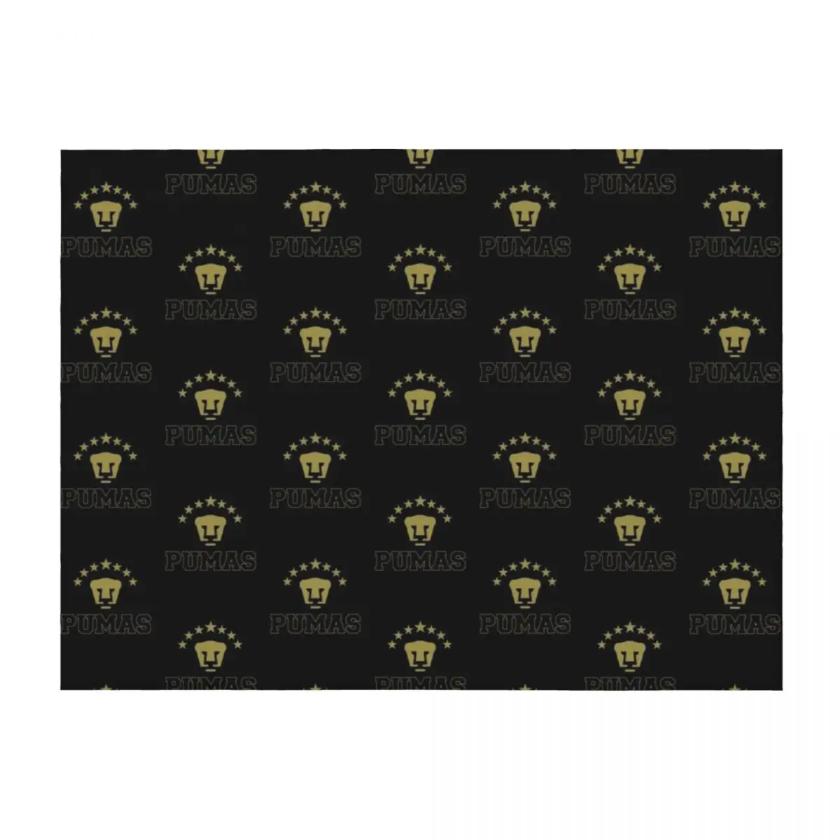 

Pumas Unam - Mexican Soccer Team Family Gifts Throw Blanket Beautifuls Blankets For Sofas Furry Hairy Blankets