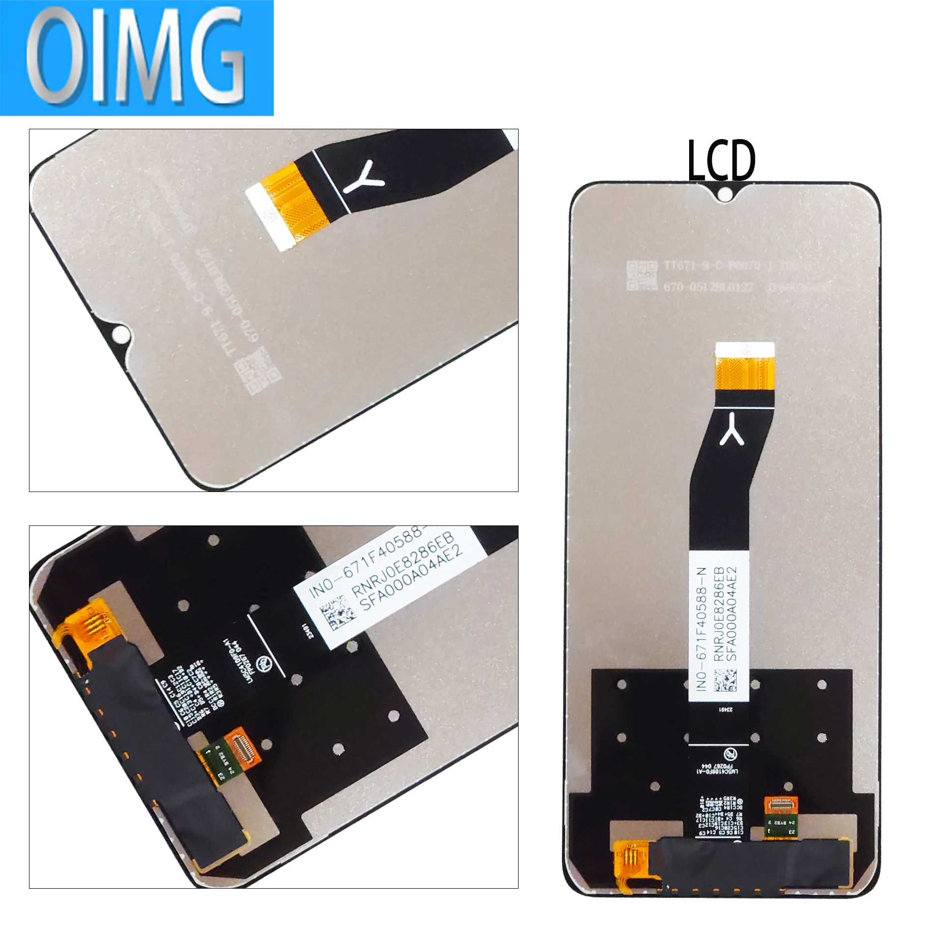 6.71\\\\\\\" Oryginalny wyświetlacz LCD z ramką do Redmi A3, ekran dotykowy 23129RN51X 23129RN51H, panel digitizer, części zamienne — zdjęcie produktu 5