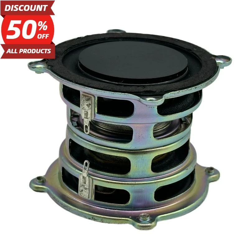

3-Inch one-piece double-headed heavy bass fever speaker neodymium strong magnetic super power bass strong small steel cannon