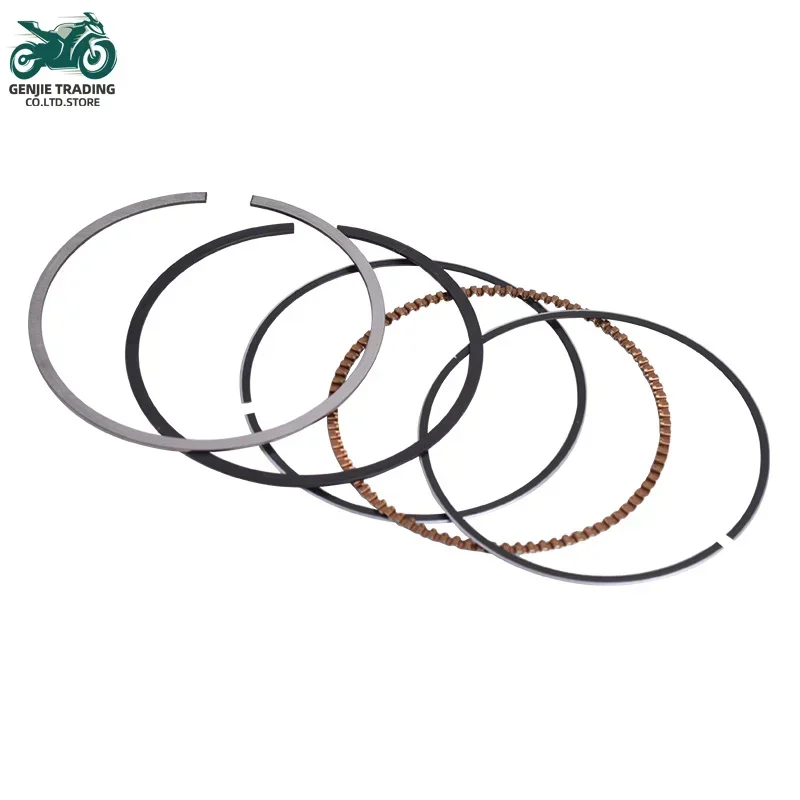 57.5mm Motorcycle Engine Cylinder Piston Rings Kits For KAWASAKI ZZR400 1990-2003 ZRX 400 1993-2008 ZRX400ll 1995-2007 1/2/4pc