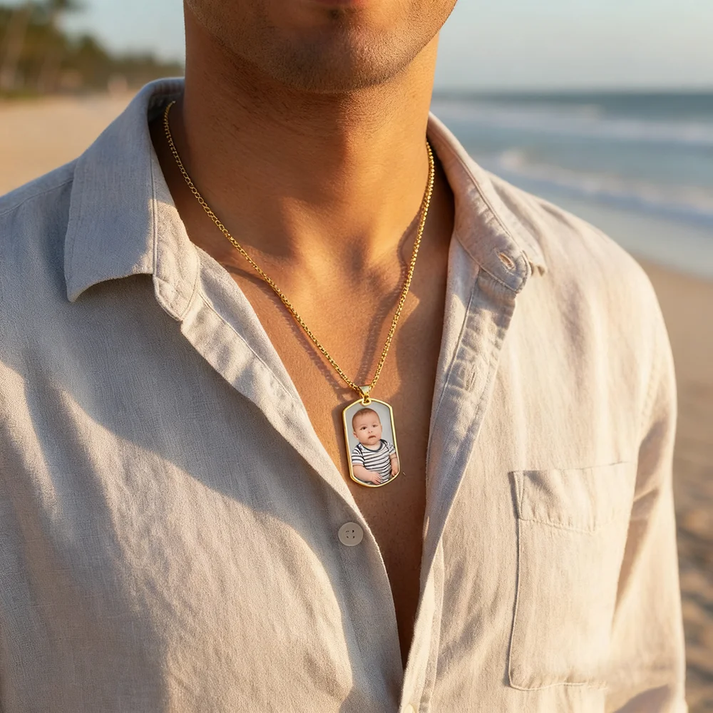 قلادة قلادة على شكل صورة لحديثي الولادة مخصصة لملحقات الطفل رمز الولادة الثمينة لهدية استحمام الطفل للرضع