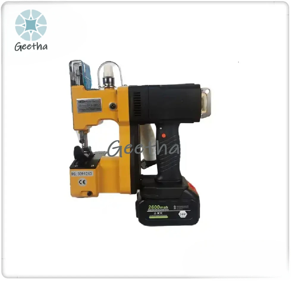 GK9-890D Portable Handheld Electric Bag Closer Industrial Sewing Machine with 36v Battery