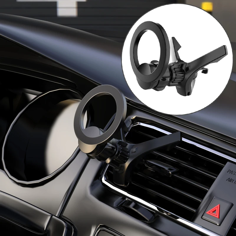 Car Phone Holder Air Vent Clip Magnetic Universal Car Phone Stand Mount for Magsafe iPhone 14 13 Pro Max Samsung GPS Brackets