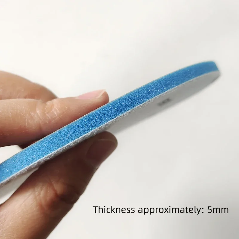 20 Pieces Per Box Blue 6-inch Sponge Sandpaper Round Flocking Sandpaper Sheet Car Polishing 400-3000 Grit