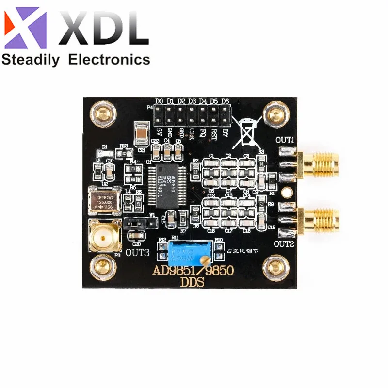 AD9851 module DDS function signal generator Send program Compatible with AD9850 module Lite