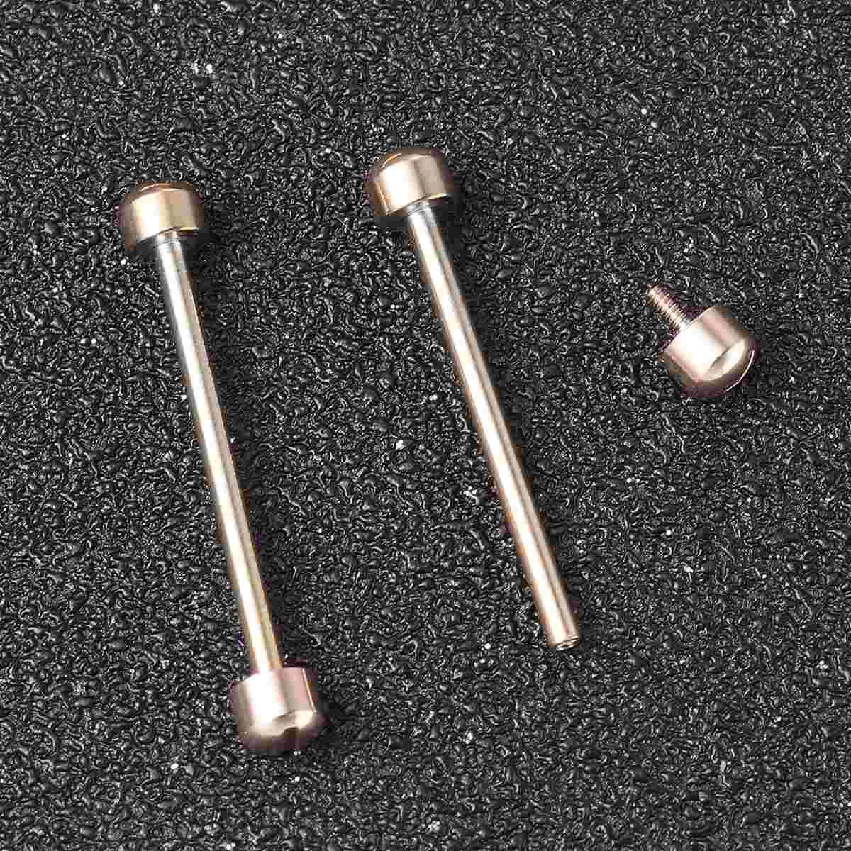 Varillas de tubo de tornillo para reloj, herramientas de reparación de varilla de conexión para correa de reloj atornillada, diámetro interior de 20mm (rosa), 2 uds.