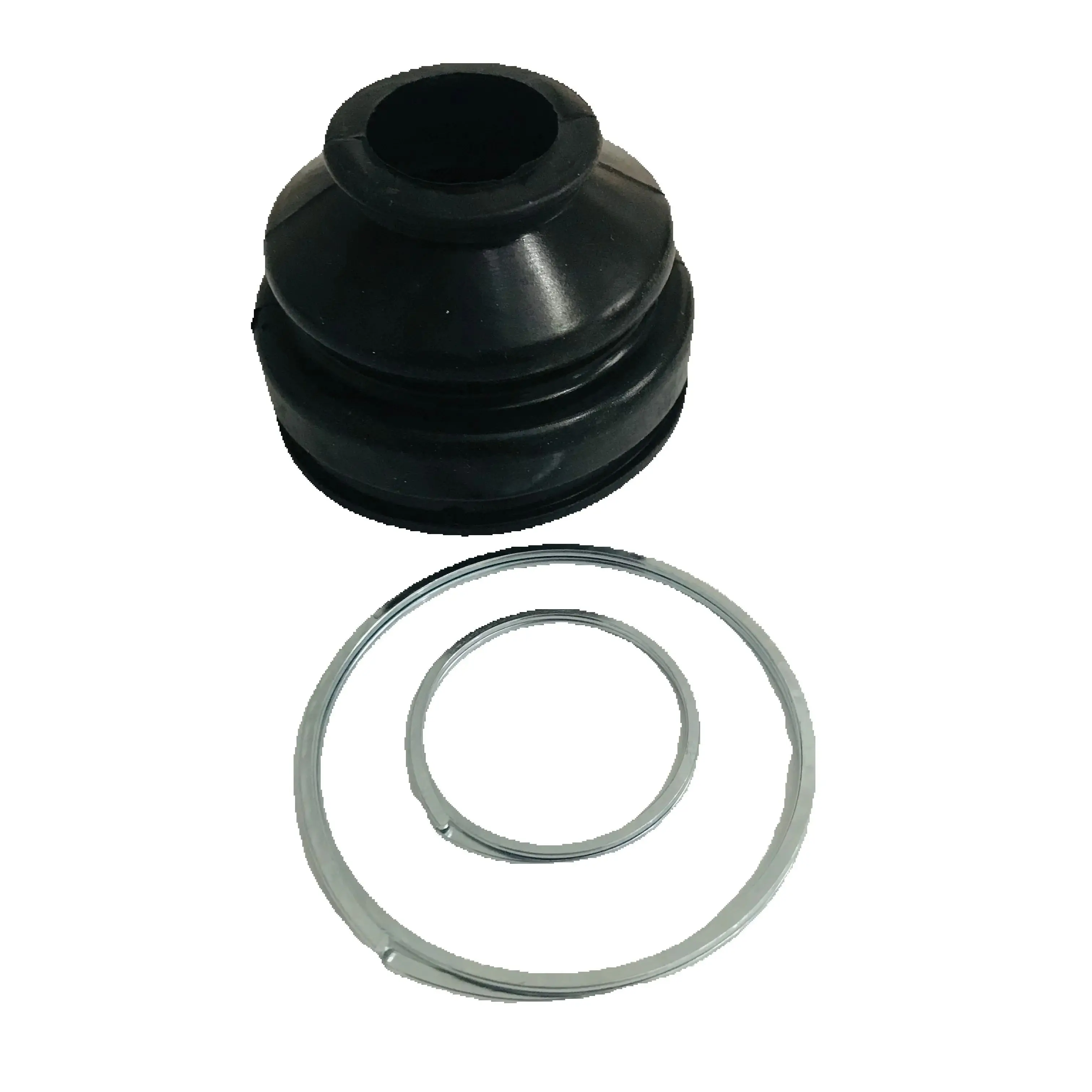 Tractor Steering Tie Rod Head Dust Cover Rubber Spring With Locking Iron Ring For Tractor Front Axle Steering