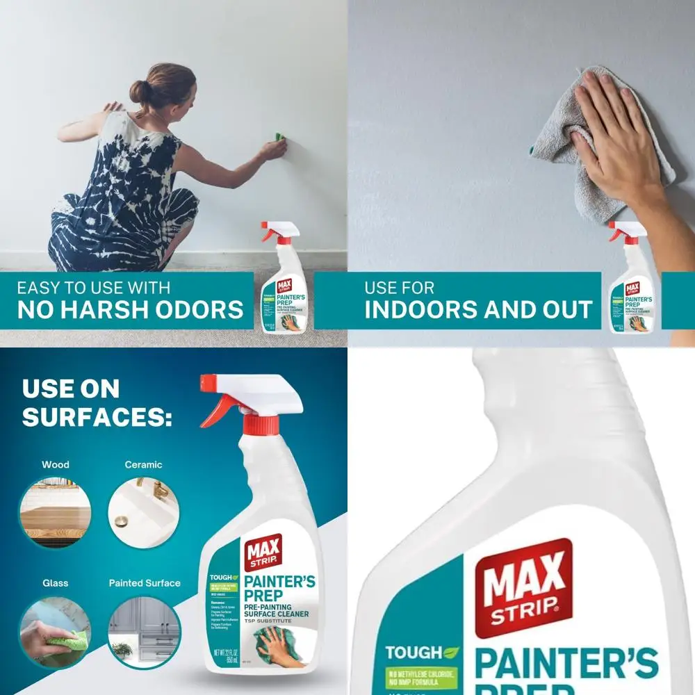 

Painter's Prep | 22 oz | Pre-Painting and Refinishing Surface Cleaner | Water-Based Formula | Fast-Acting | Removes Grease, Oil,