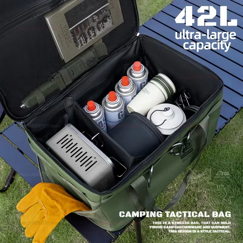 42L Large Capacity Insulated S - огляд і ціна Outdoor Camping Folding Storage Box