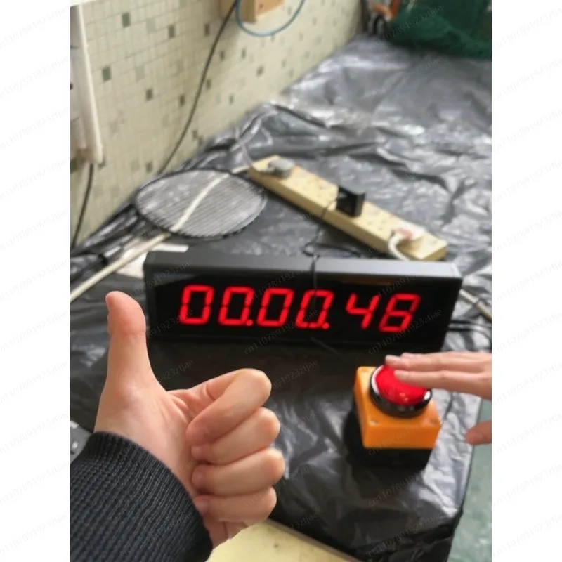 Remote‑Operated 2.3 Inch 4‑Digit Timer, Multi‑Function Stopwatch for Competition Training and Speech Timing