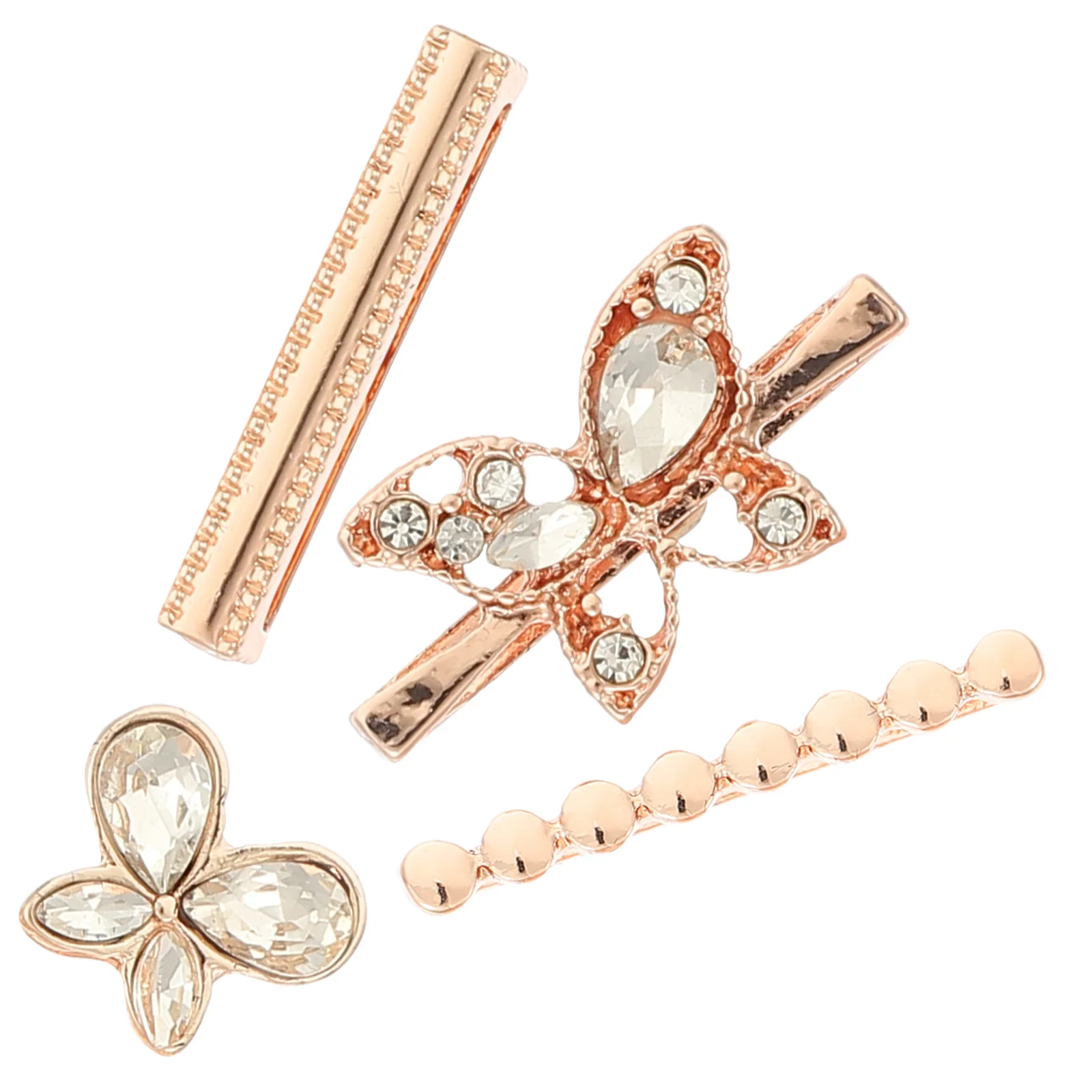 

1 set 1 Set Watchband Charms For Smartwatch Band Ring Loop Decoration Alloy Resin Diy Watch Strap Accessories Tiny Charm Decor